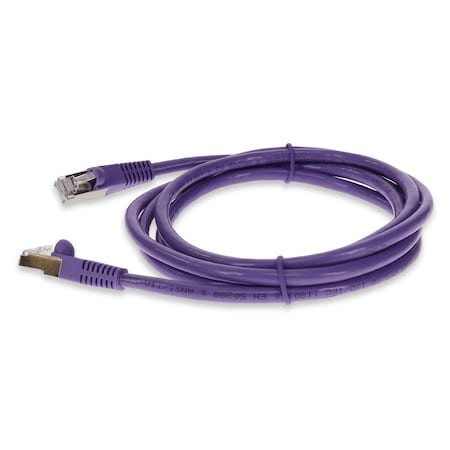 Add-On 3FT RJ-45 MALE TO RJ-45 MALE SHIELDED STRAIGHT PURPLE CAT6 STP COPPER ADD-3FCAT6S-PE